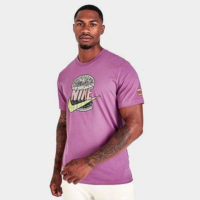 Nike Men's Sportswear Hamburger Graphic Short-sleeve T-shirt In Light  Bordeaux | ModeSens