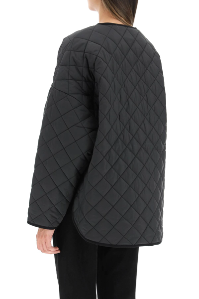 Shop Totême Quilted Jacket In Black