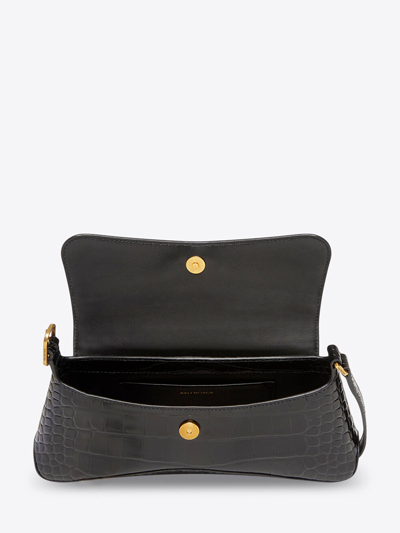 Balenciaga Xx Flap Shoulder Bag In Black