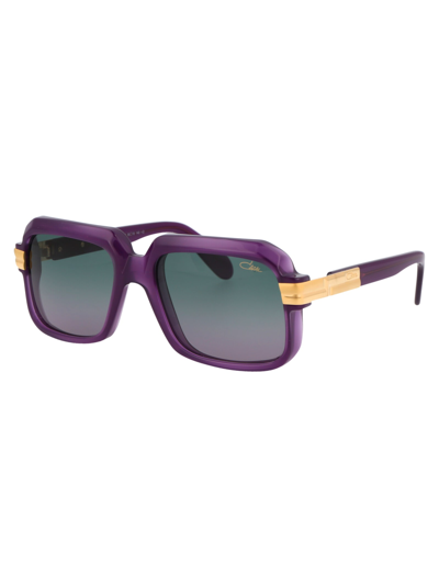 Shop Cazal Mod. 607/3 Sunglasses In 016 Violet