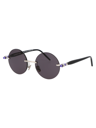 Shop Kuboraum Maske P50 Sunglasses In Si Vb Grey