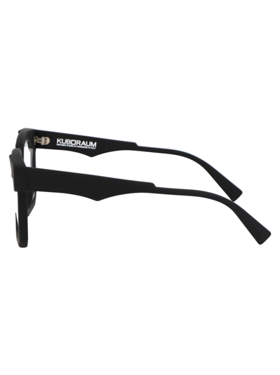 Shop Kuboraum Maske K30 Glasses In Bm Black Matte
