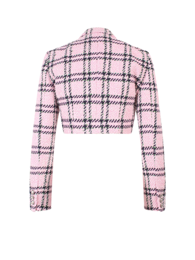 Shop Alessandra Rich Blazer In Pink