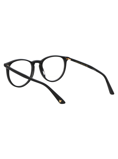 Shop Gucci Gg0027o Glasses In 001 Black Black Transparent