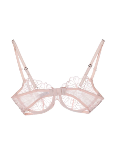 Shop Wacoal Reflexion Balcony Bra In Pink