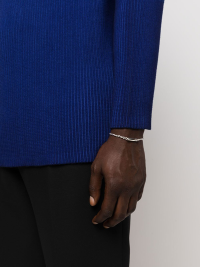 Shop Le Gramme Cable-chain Bracelet In Silver