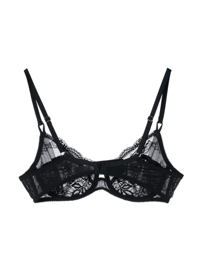 Shop Wacoal Ravissant Underwire Balcony Bra In Black