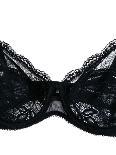 Shop Wacoal Ravissant Underwire Balcony Bra In Black