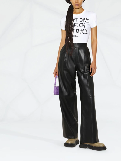 Philipp Plein Sexy Pure Rhinestone-embellished T-shirt In White