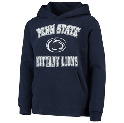 Shop Zzdnu Outerstuff Youth Navy Penn State Nittany Lions Big Bevel Pullover Hoodie
