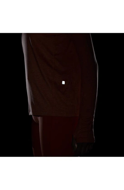 Shop Nike Element Half Zip Pullover In Madder Root/ Atmosphere