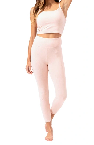 Shop Threads 4 Thought Claire High Waist 7/8 Leggings In Heather Nomad
