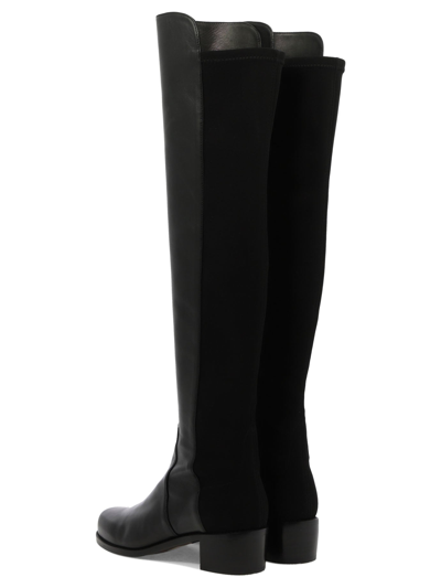 Shop Stuart Weitzman "reserve" Boots In Black  