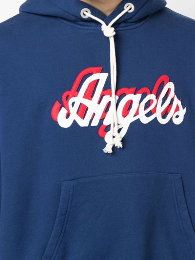 Shop Palm Angels Sweaters Blue