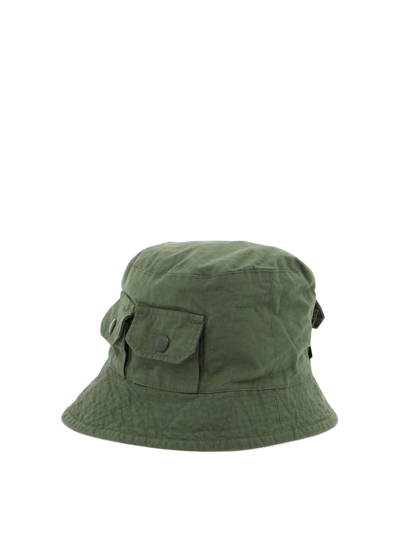 Shop Engineered Garments "explorer" Bucket Hat In Green