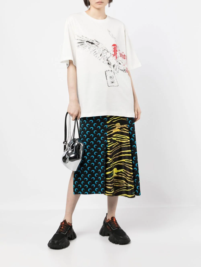 Ih Nom Uh Nit Graphic-print Short-sleeve T-shirt In 白色