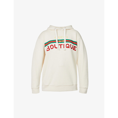 Gucci Boutique Print Hoodie