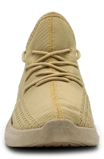 Shop Akademiks Fit Jogger Sneaker In Beige