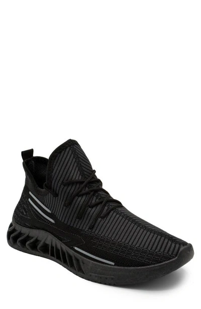 Shop Akademiks Fit Jogger Sneaker In Black-grey