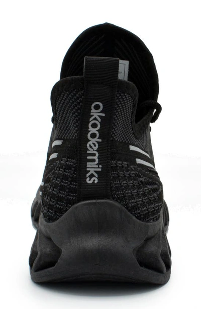 Shop Akademiks Fit Jogger Sneaker In Black-grey
