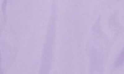 Shop Bella+canvas Hooded Nylon 1/2 Zip Pullover Jacket In Dark Lavender