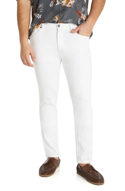 Shop Johnny Bigg Hunter Superflex Slim Fit Jeans In White