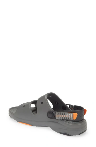 Crocs Men's Classic All-terrain Clogs From Finish Line In Slate Grey