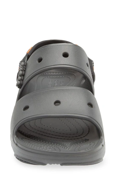 Crocs Men's Classic All-terrain Clogs From Finish Line In Slate Grey