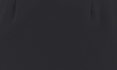 Js Collections Lilah Bow Detail One-shoulder Mermaid Gown In Black