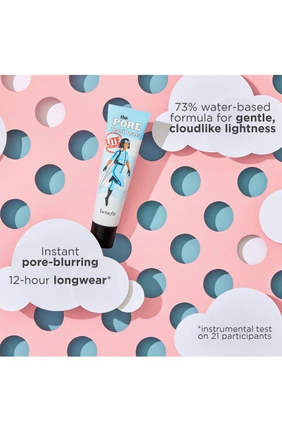 Shop Benefit Cosmetics The Porefessional Lite Ultralightweight Pore Primer, 0.25 oz