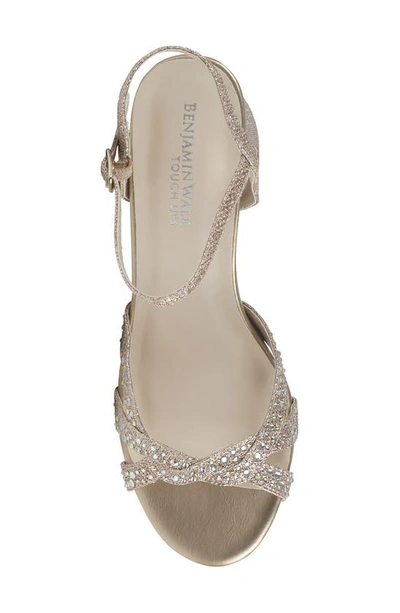 Touch Ups Ivy Ankle Strap Sandal In Champagne