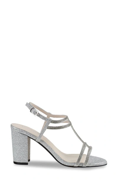 Shop Touch Ups Sam Ankle Strap Sandal In Silver
