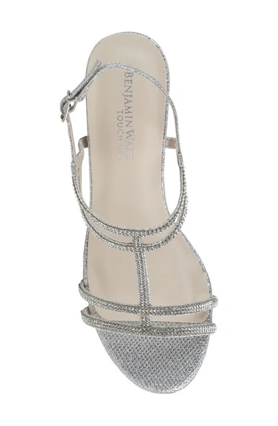 Shop Touch Ups Sam Ankle Strap Sandal In Silver
