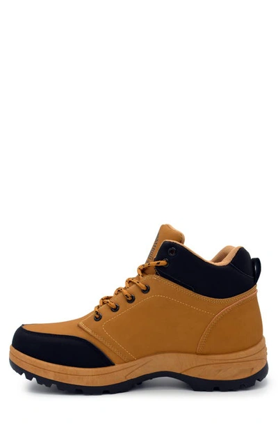 Shop Akademiks Athletic Lace-up Hiking Boot In Wheat