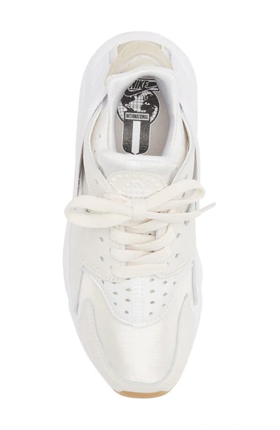Shop Nike Air Huarache Sneaker In Phantom/ White/ Fossil/ Brown