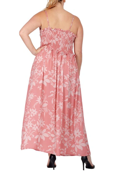 Standards & Practices Floral Maxi Sundress In Floral