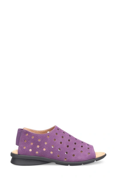 Shop Comfortiva Petal Cutout Sandal In Purple