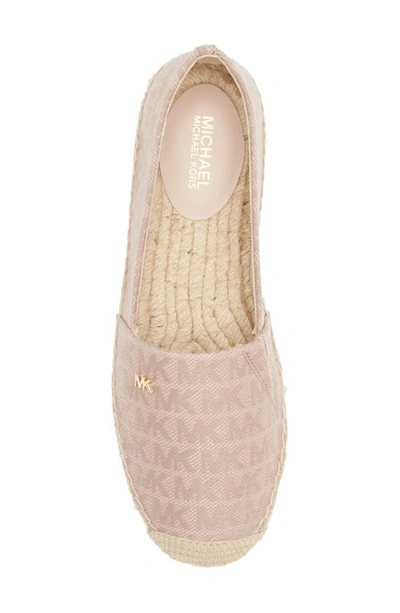 Shop Michael Michael Kors Kendrick Espadrille Flat In Soft Pink