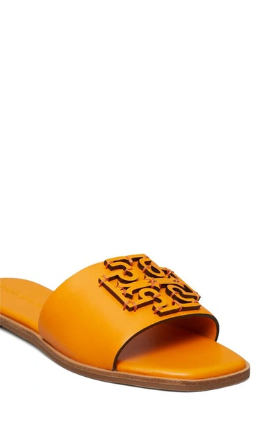 Shop Tory Burch Ines Slide Sandal In Orange Citrine