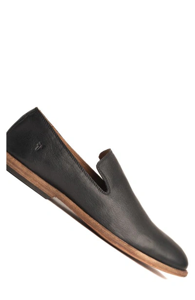 Frye Chris Venetian Loafer In Black