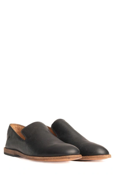 Frye Chris Venetian Loafer In Black