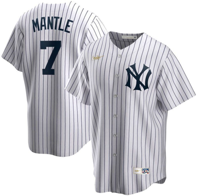 Shop Nike Mickey Mantle White New York Yankees Home Cooperstown Collection Player Jersey