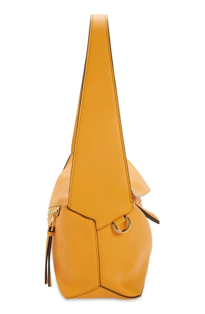 Shop Loewe Puzzle Leather Hobo Bag In Mandarin 9130