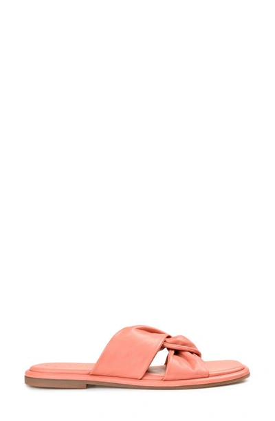Journee Signature Kanndice Crisscross Slide Sandal In Clay