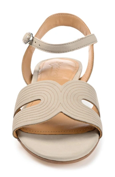Shop Journee Signature Starlee Ankle Strap Sandal In Taupe