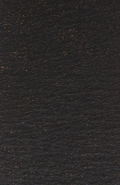 Shop Allsaints Ramskull Embossed Leather Belt In Black/ Dull Nickel