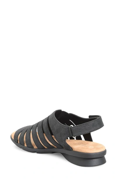 Shop Comfortiva Pisces Slingback Sandal In Black