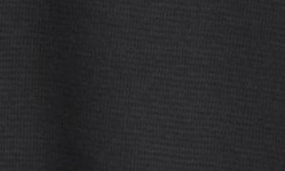 Shop Hugo Boss Thermal Knit Pajama T-shirt In Black
