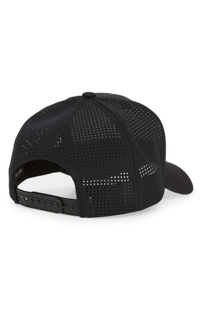 Brixton Crest X Mp Snapback Baseball Cap In Black