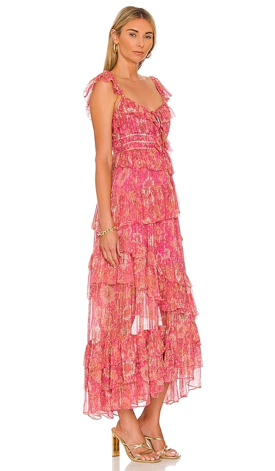 Shop Tularosa Corinne Maxi Dress In Pink